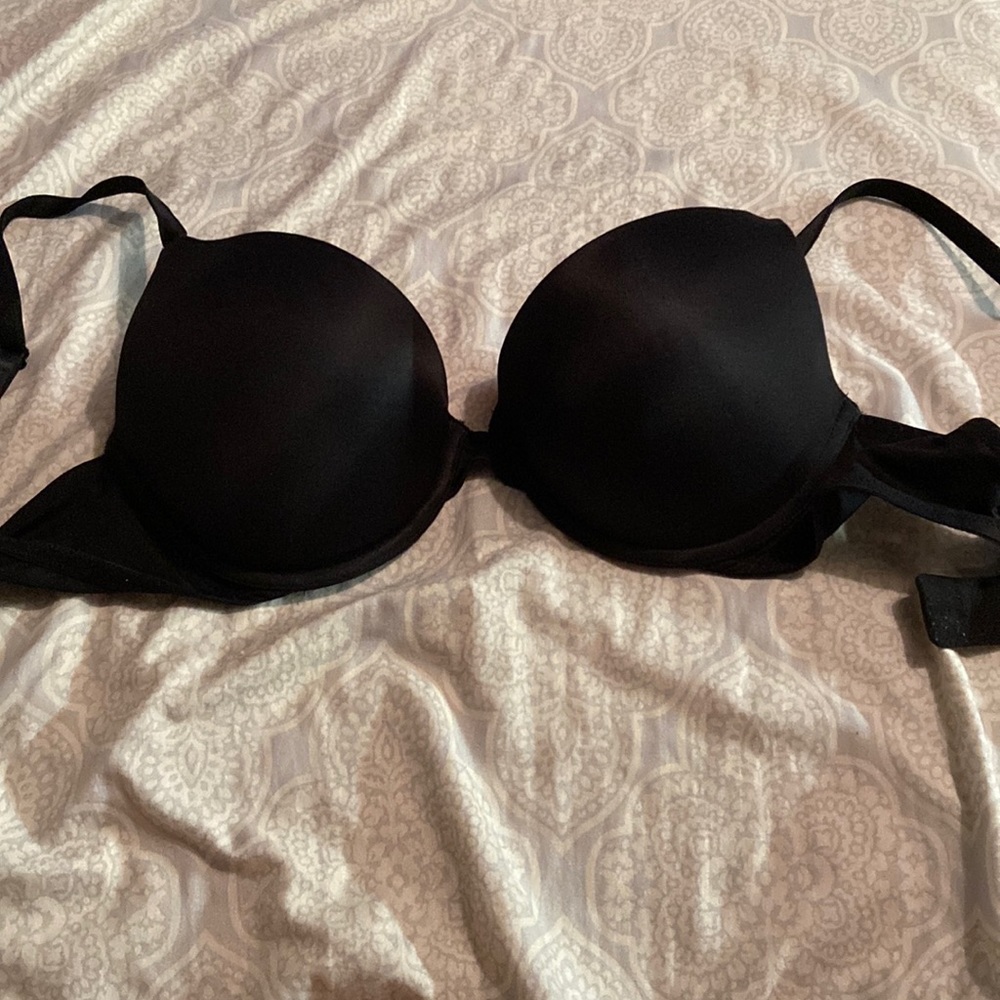 PINK black bra 36c